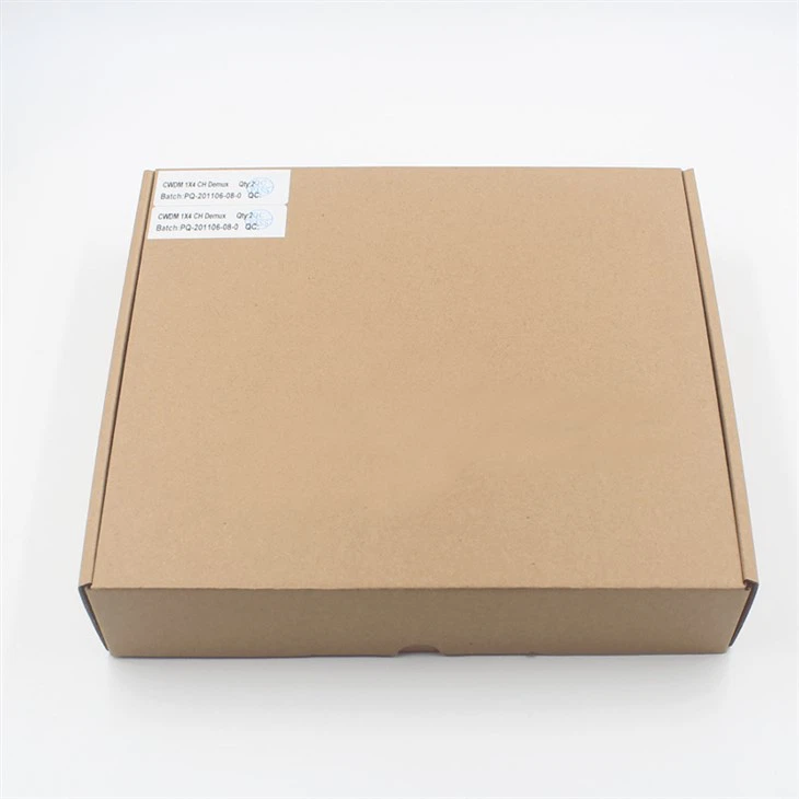 10CH CWDM Dual-fiber Mux/Demux, 1270-1450nm, 2.5dB Typical IL, LC/UPC, ABS Box Module